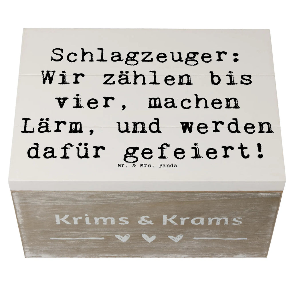 Holzkiste Spruch Schlagzeuger Stolz Holzkiste, Kiste, Schatzkiste, Truhe, Schatulle, XXL, Erinnerungsbox, Erinnerungskiste, Dekokiste, Aufbewahrungsbox, Geschenkbox, Geschenkdose, Instrumente, Geschenke Musiker, Musikliebhaber