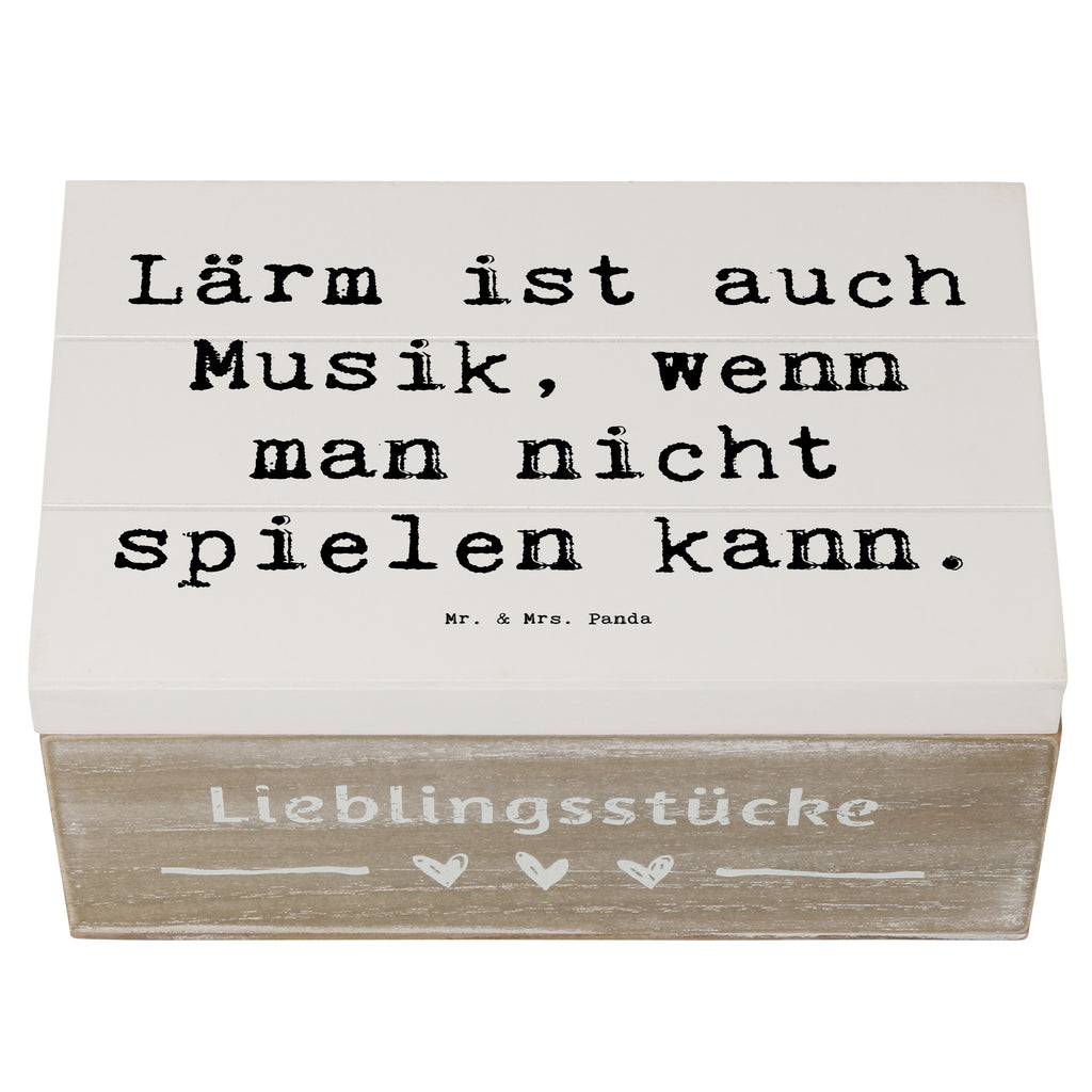 Holzkiste Spruch Schlagzeug Lärm Holzkiste, Kiste, Schatzkiste, Truhe, Schatulle, XXL, Erinnerungsbox, Erinnerungskiste, Dekokiste, Aufbewahrungsbox, Geschenkbox, Geschenkdose, Instrumente, Geschenke Musiker, Musikliebhaber