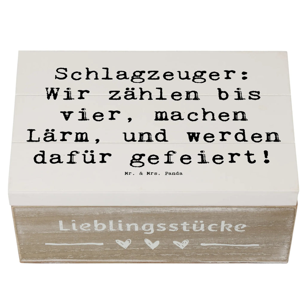 Holzkiste Spruch Schlagzeuger Stolz Holzkiste, Kiste, Schatzkiste, Truhe, Schatulle, XXL, Erinnerungsbox, Erinnerungskiste, Dekokiste, Aufbewahrungsbox, Geschenkbox, Geschenkdose, Instrumente, Geschenke Musiker, Musikliebhaber