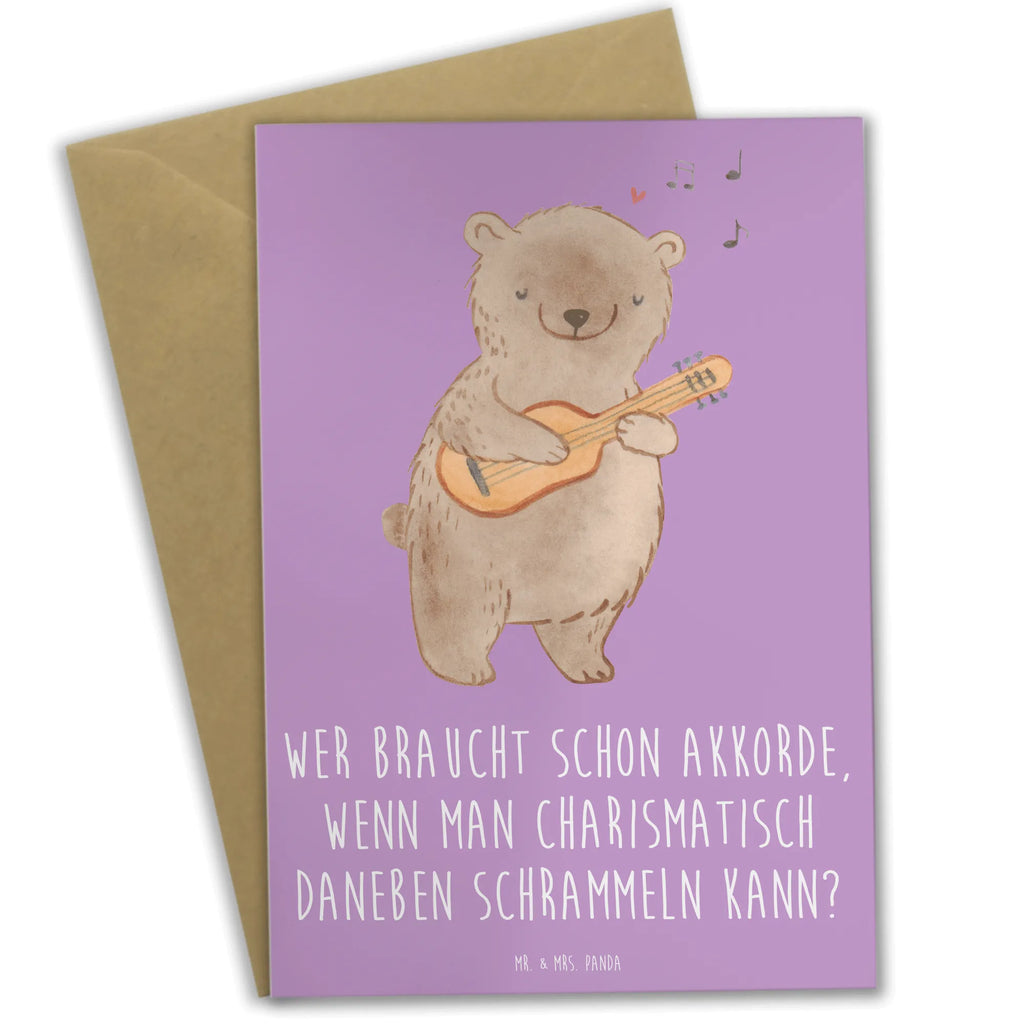 Grußkarte Charisma Gitarre Grußkarte, Klappkarte, Einladungskarte, Glückwunschkarte, Hochzeitskarte, Geburtstagskarte, Karte, Ansichtskarten, Instrumente, Geschenke Musiker, Musikliebhaber