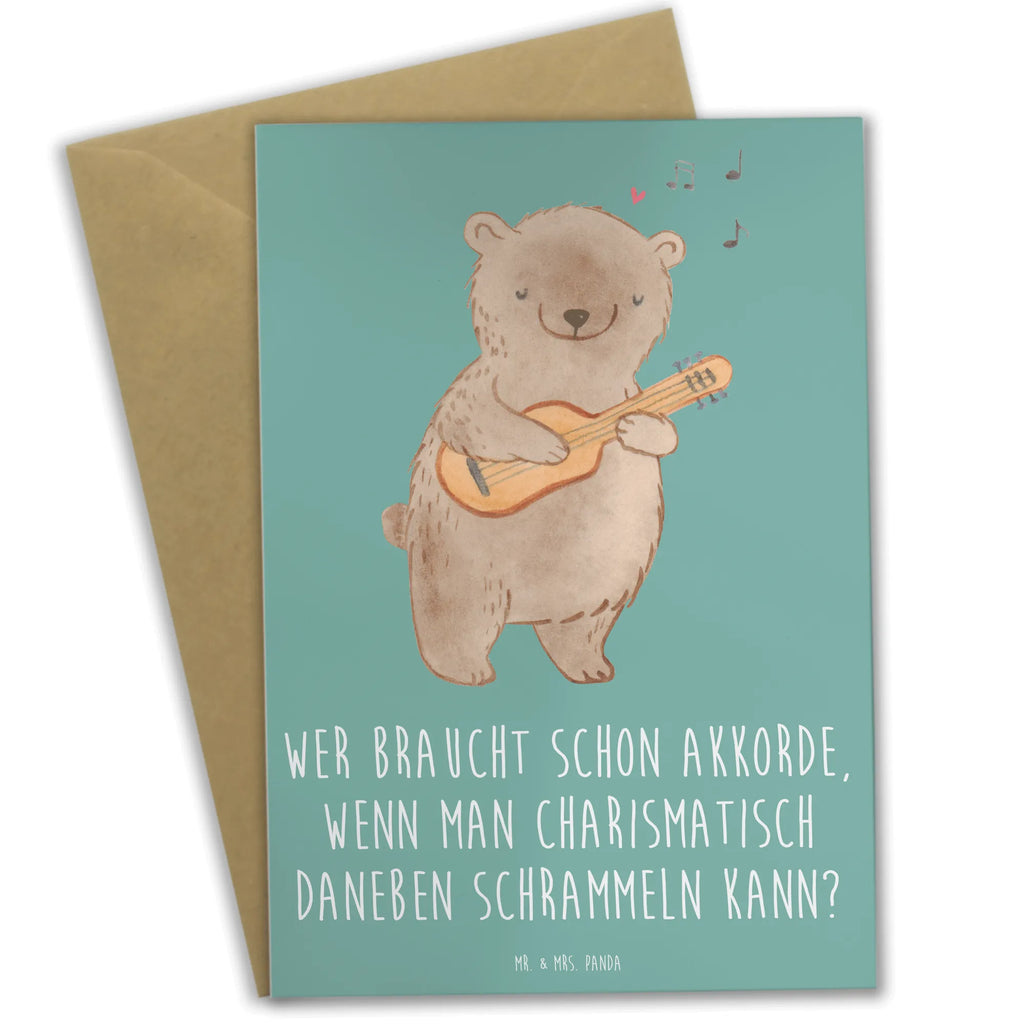 Grußkarte Charisma Gitarre Grußkarte, Klappkarte, Einladungskarte, Glückwunschkarte, Hochzeitskarte, Geburtstagskarte, Karte, Ansichtskarten, Instrumente, Geschenke Musiker, Musikliebhaber