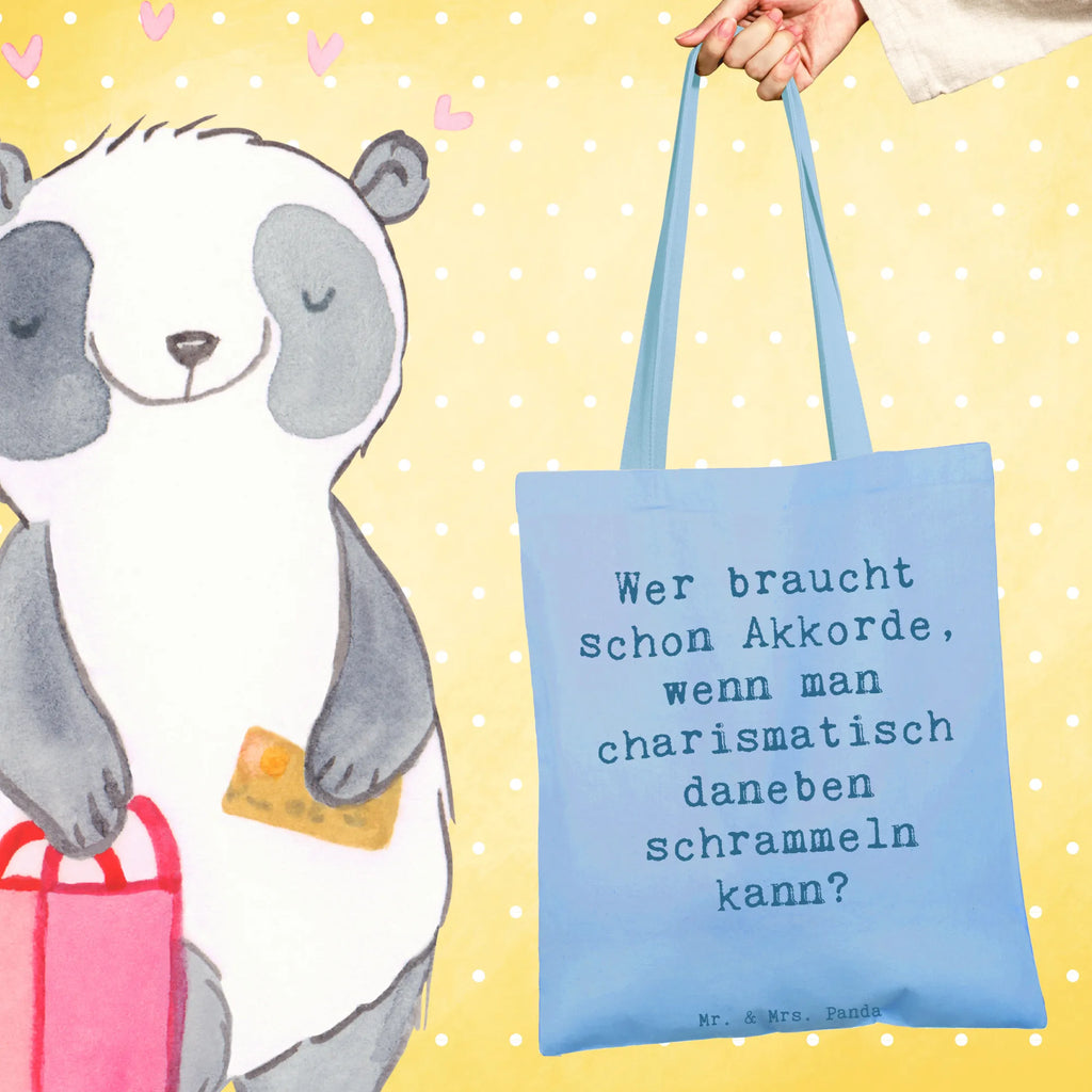Tragetasche Spruch Charisma Gitarre Beuteltasche, Beutel, Einkaufstasche, Jutebeutel, Stoffbeutel, Tasche, Shopper, Umhängetasche, Strandtasche, Schultertasche, Stofftasche, Tragetasche, Badetasche, Jutetasche, Einkaufstüte, Laptoptasche, Instrumente, Geschenke Musiker, Musikliebhaber