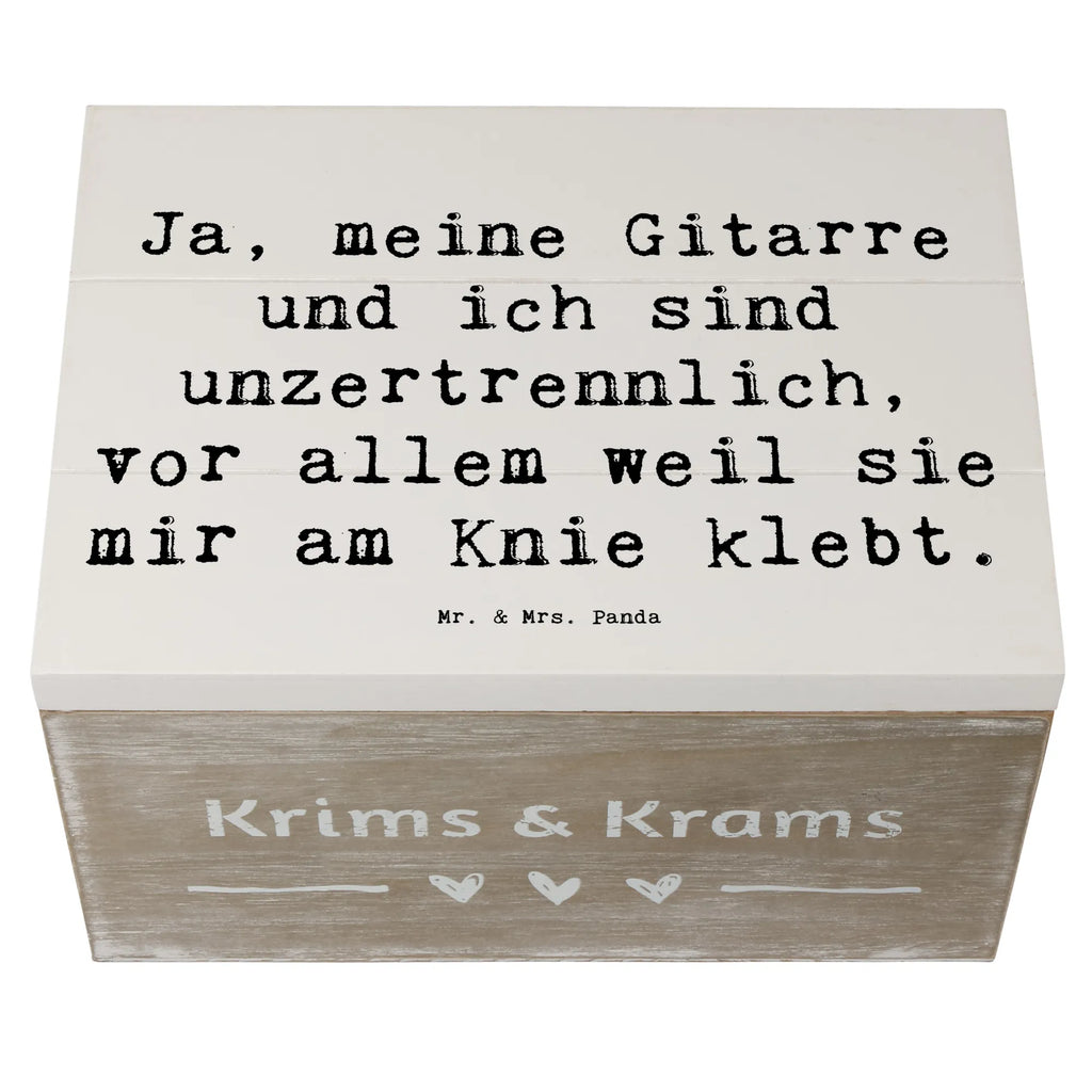 Holzkiste Spruch Gitarre Freund Holzkiste, Kiste, Schatzkiste, Truhe, Schatulle, XXL, Erinnerungsbox, Erinnerungskiste, Dekokiste, Aufbewahrungsbox, Geschenkbox, Geschenkdose, Instrumente, Geschenke Musiker, Musikliebhaber