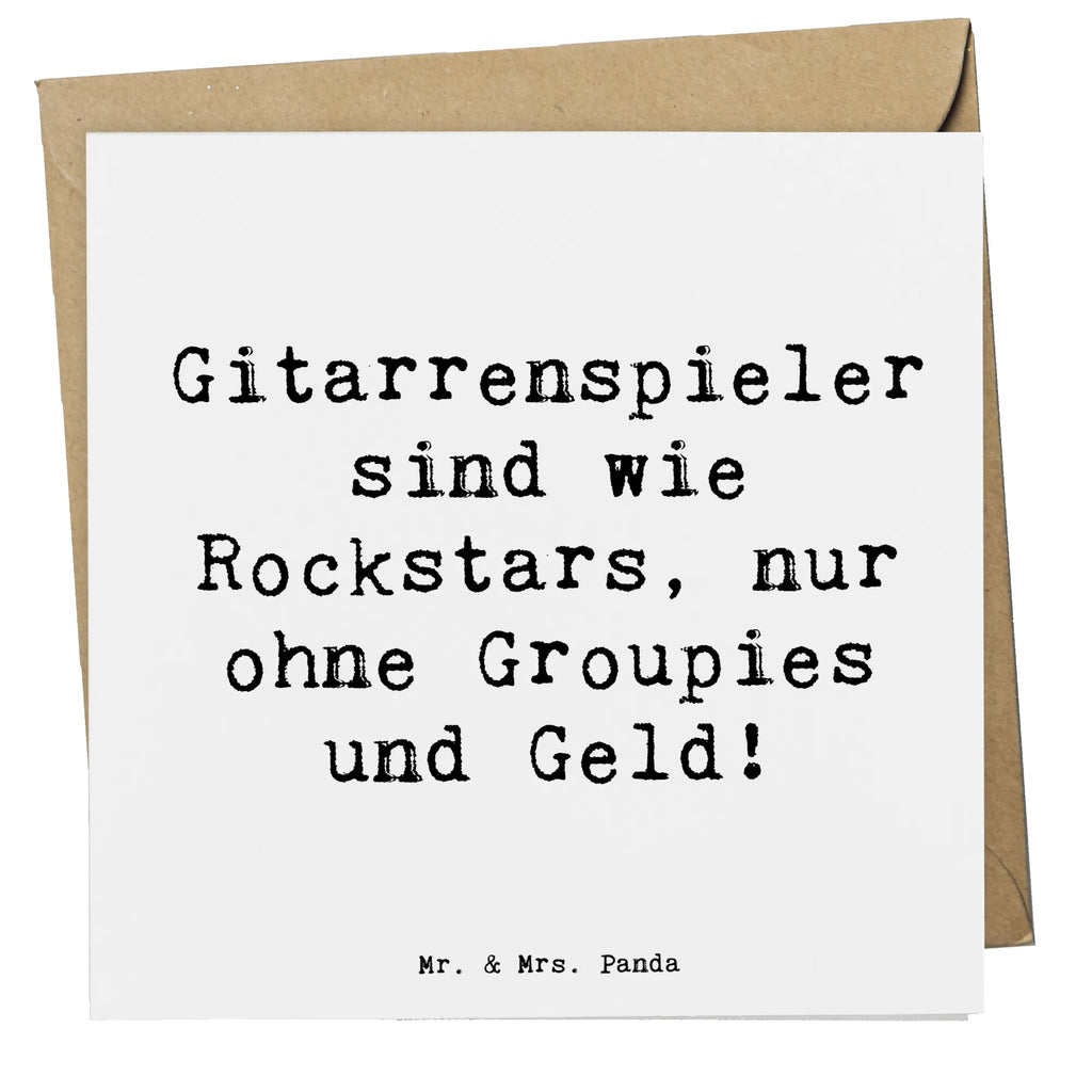 Deluxe Karte Spruch Gitarre Helden Karte, Grußkarte, Klappkarte, Einladungskarte, Glückwunschkarte, Hochzeitskarte, Geburtstagskarte, Hochwertige Grußkarte, Hochwertige Klappkarte, Instrumente, Geschenke Musiker, Musikliebhaber