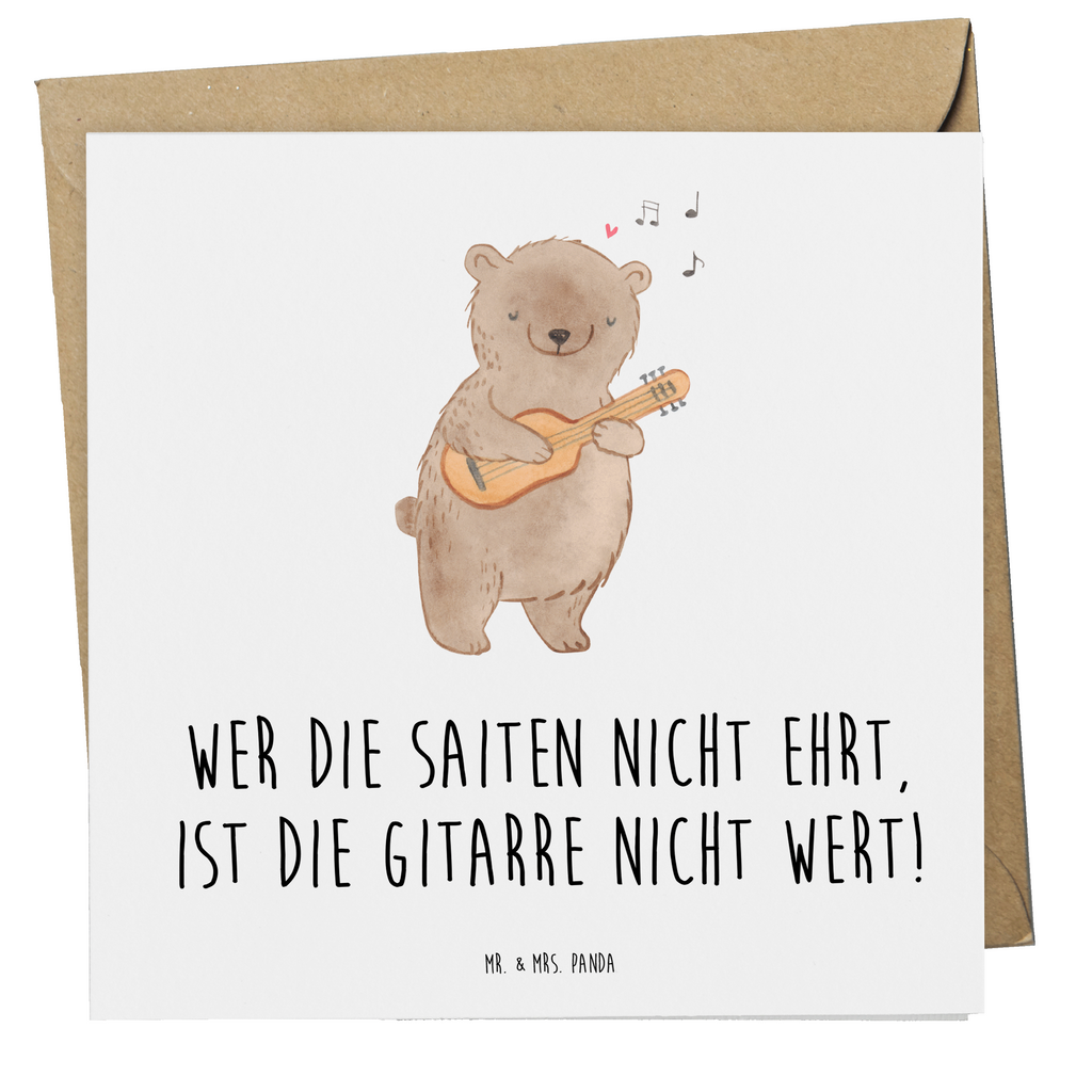 Deluxe Karte Gitarre Wert Karte, Grußkarte, Klappkarte, Einladungskarte, Glückwunschkarte, Hochzeitskarte, Geburtstagskarte, Hochwertige Grußkarte, Hochwertige Klappkarte, Instrumente, Geschenke Musiker, Musikliebhaber