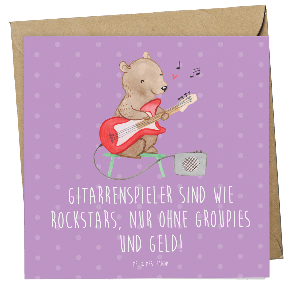 Deluxe Karte Gitarre Helden Karte, Grußkarte, Klappkarte, Einladungskarte, Glückwunschkarte, Hochzeitskarte, Geburtstagskarte, Hochwertige Grußkarte, Hochwertige Klappkarte, Instrumente, Geschenke Musiker, Musikliebhaber