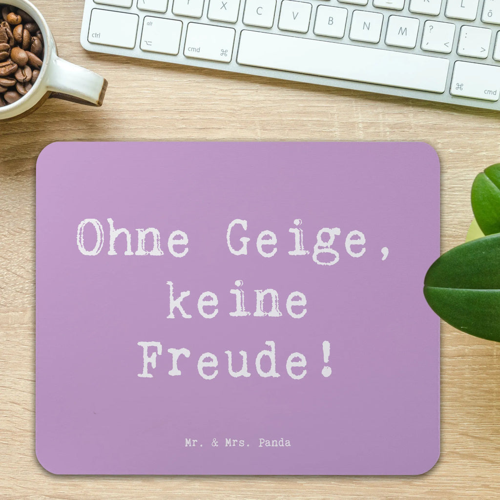 Mauspad Spruch Geige Freude Mousepad, Computer zubehör, Büroausstattung, PC Zubehör, Arbeitszimmer, Mauspad, Einzigartiges Mauspad, Designer Mauspad, Mausunterlage, Mauspad Büro, Instrumente, Geschenke Musiker, Musikliebhaber