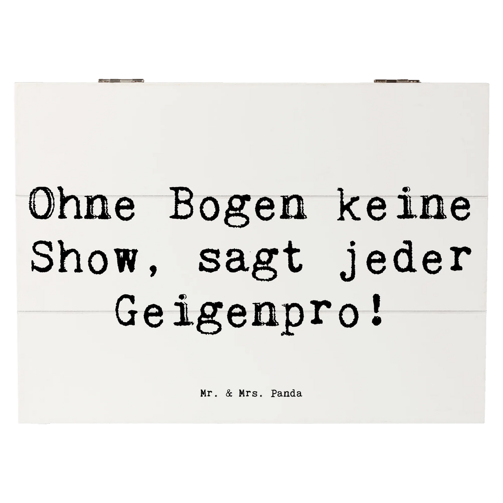 Holzkiste Spruch Geige Bogen Holzkiste, Kiste, Schatzkiste, Truhe, Schatulle, XXL, Erinnerungsbox, Erinnerungskiste, Dekokiste, Aufbewahrungsbox, Geschenkbox, Geschenkdose, Instrumente, Geschenke Musiker, Musikliebhaber