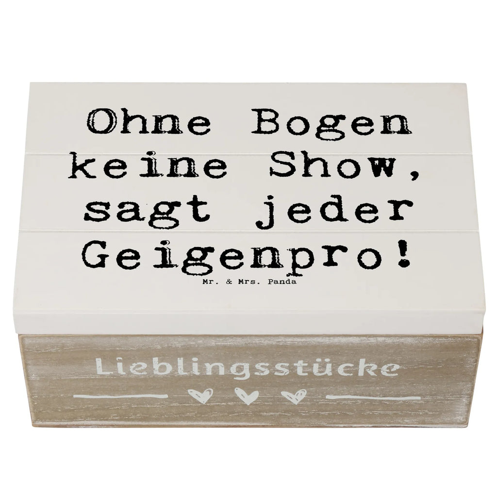 Holzkiste Spruch Geige Bogen Holzkiste, Kiste, Schatzkiste, Truhe, Schatulle, XXL, Erinnerungsbox, Erinnerungskiste, Dekokiste, Aufbewahrungsbox, Geschenkbox, Geschenkdose, Instrumente, Geschenke Musiker, Musikliebhaber