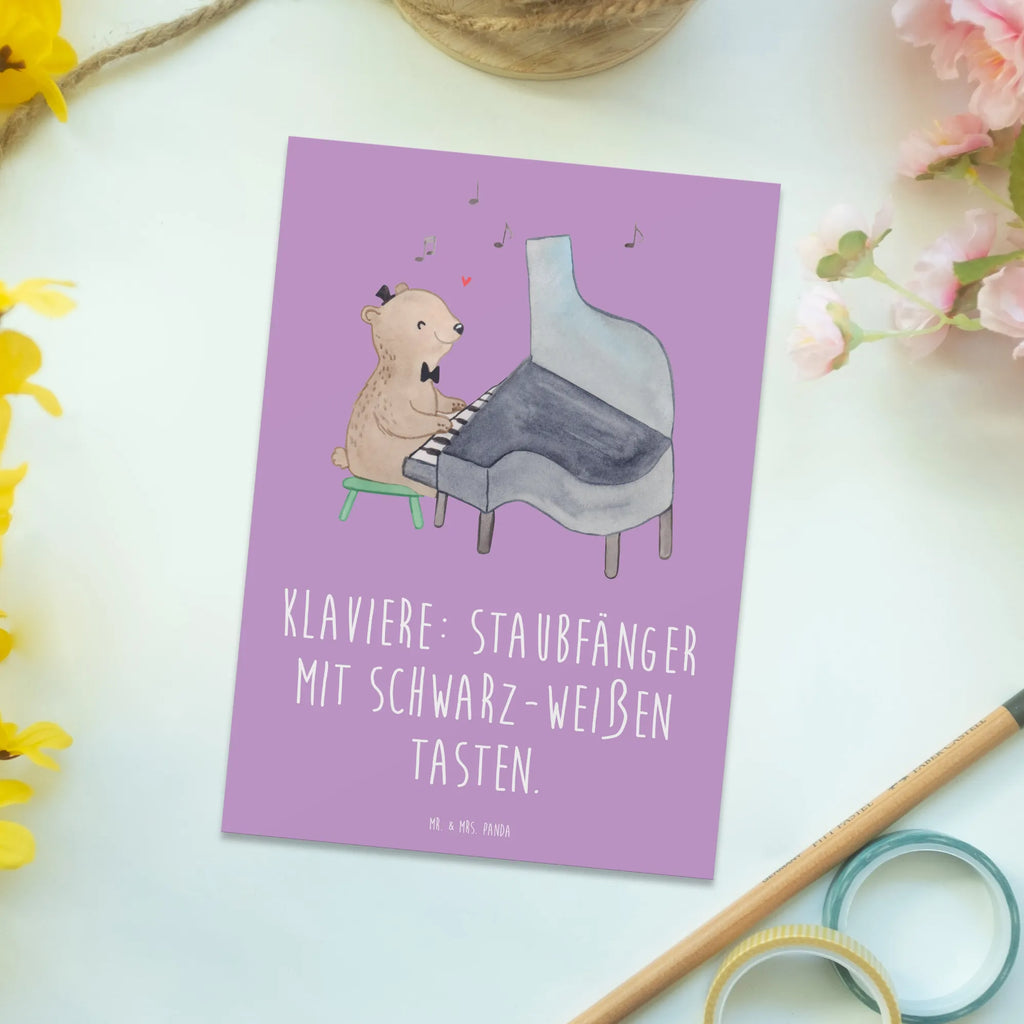 Postkarte Klavier Staubfänger Postkarte, Karte, Geschenkkarte, Grußkarte, Einladung, Ansichtskarte, Geburtstagskarte, Einladungskarte, Dankeskarte, Ansichtskarten, Einladung Geburtstag, Einladungskarten Geburtstag, Instrumente, Geschenke Musiker, Musikliebhaber