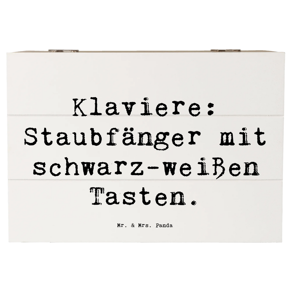 Holzkiste Spruch Klavier Staubfänger Holzkiste, Kiste, Schatzkiste, Truhe, Schatulle, XXL, Erinnerungsbox, Erinnerungskiste, Dekokiste, Aufbewahrungsbox, Geschenkbox, Geschenkdose, Instrumente, Geschenke Musiker, Musikliebhaber