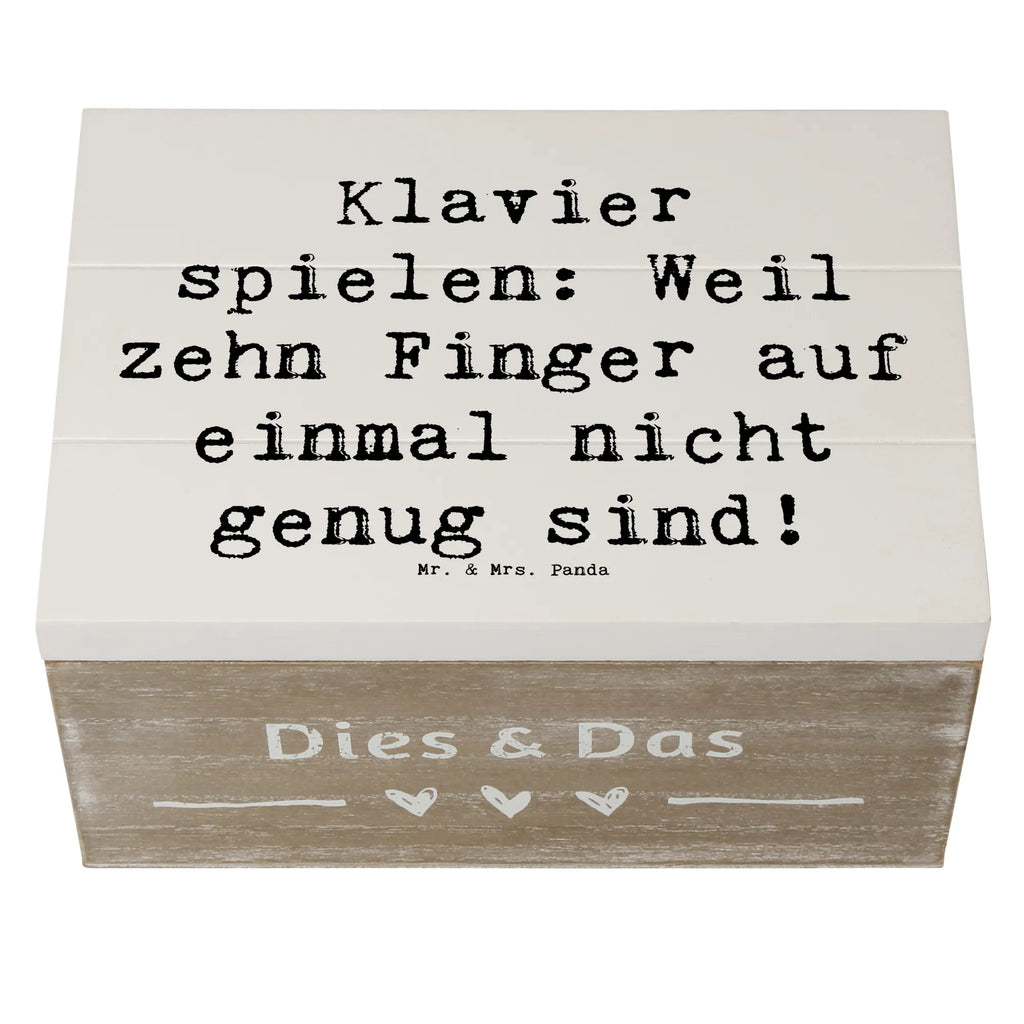 Holzkiste Spruch Klavier Magie Holzkiste, Kiste, Schatzkiste, Truhe, Schatulle, XXL, Erinnerungsbox, Erinnerungskiste, Dekokiste, Aufbewahrungsbox, Geschenkbox, Geschenkdose, Instrumente, Geschenke Musiker, Musikliebhaber