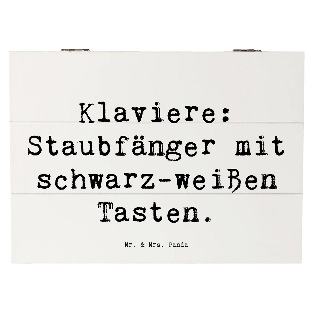 Holzkiste Spruch Klavier Staubfänger Holzkiste, Kiste, Schatzkiste, Truhe, Schatulle, XXL, Erinnerungsbox, Erinnerungskiste, Dekokiste, Aufbewahrungsbox, Geschenkbox, Geschenkdose, Instrumente, Geschenke Musiker, Musikliebhaber