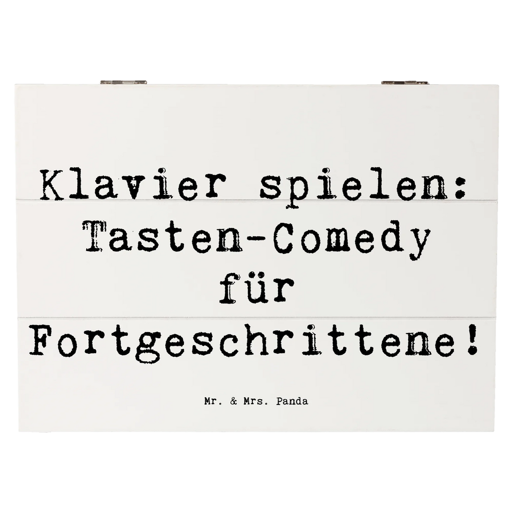 Holzkiste Spruch Klavier Tasten Holzkiste, Kiste, Schatzkiste, Truhe, Schatulle, XXL, Erinnerungsbox, Erinnerungskiste, Dekokiste, Aufbewahrungsbox, Geschenkbox, Geschenkdose, Instrumente, Geschenke Musiker, Musikliebhaber