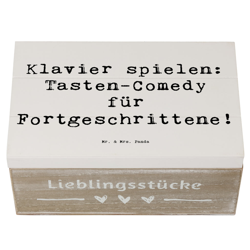 Holzkiste Spruch Klavier Tasten Holzkiste, Kiste, Schatzkiste, Truhe, Schatulle, XXL, Erinnerungsbox, Erinnerungskiste, Dekokiste, Aufbewahrungsbox, Geschenkbox, Geschenkdose, Instrumente, Geschenke Musiker, Musikliebhaber