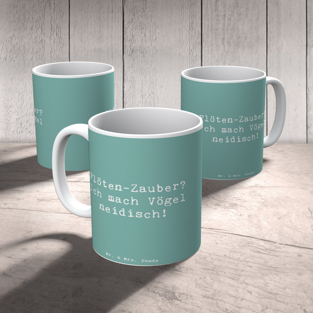 Tasse Spruch Flöte Zauber Tasse, Kaffeetasse, Teetasse, Becher, Kaffeebecher, Teebecher, Keramiktasse, Porzellantasse, Büro Tasse, Geschenk Tasse, Tasse Sprüche, Tasse Motive, Kaffeetassen, Tasse bedrucken, Designer Tasse, Cappuccino Tassen, Schöne Teetassen, Instrumente, Geschenke Musiker, Musikliebhaber