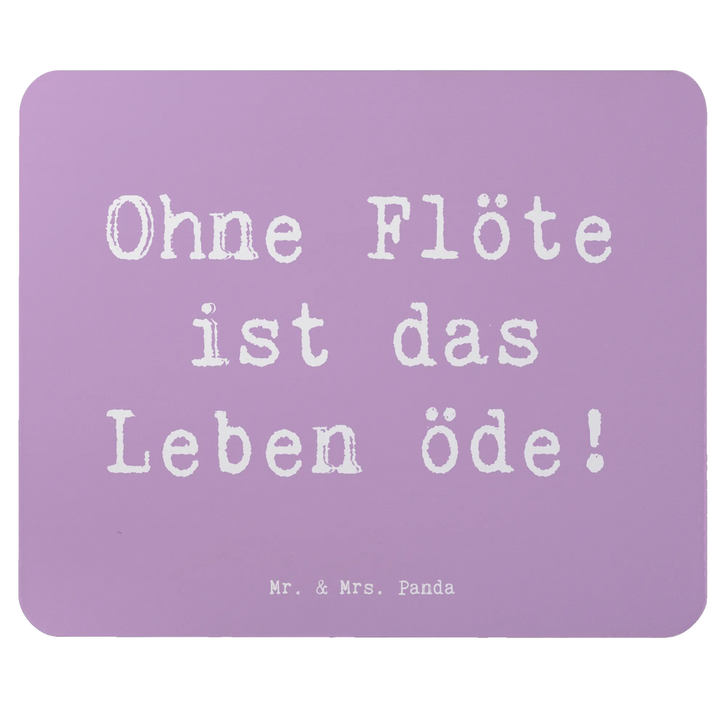 Mouse mat Saying Ohne Flöte ist das Leben öde! Mousepad, Computer zubehör, Büroausstattung, PC Zubehör, Arbeitszimmer, Mauspad, Einzigartiges Mauspad, Designer Mauspad, Mausunterlage, Mauspad Büro, Instrumente, Geschenke Musiker, Musikliebhaber