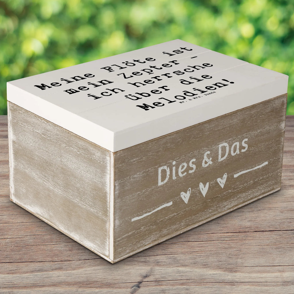 Holzkiste Spruch Flötenzauber Holzkiste, Kiste, Schatzkiste, Truhe, Schatulle, XXL, Erinnerungsbox, Erinnerungskiste, Dekokiste, Aufbewahrungsbox, Geschenkbox, Geschenkdose, Instrumente, Geschenke Musiker, Musikliebhaber