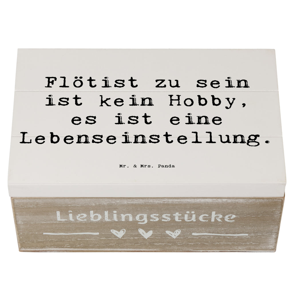 Holzkiste Spruch Flötist zu sein ist kein Hobby, es ist eine Lebenseinstellung. Holzkiste, Kiste, Schatzkiste, Truhe, Schatulle, XXL, Erinnerungsbox, Erinnerungskiste, Dekokiste, Aufbewahrungsbox, Geschenkbox, Geschenkdose, Instrumente, Geschenke Musiker, Musikliebhaber