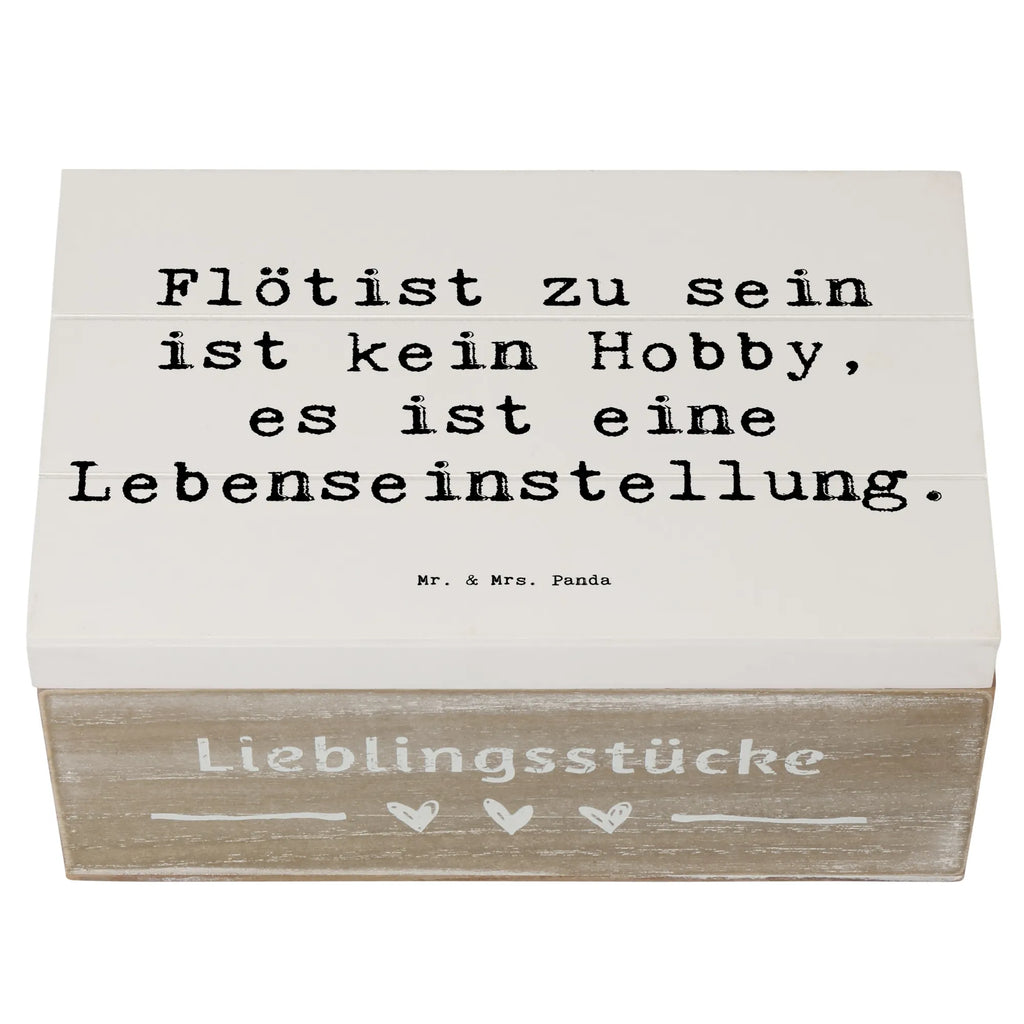 Holzkiste Spruch Flötist zu sein ist kein Hobby, es ist eine Lebenseinstellung. Holzkiste, Kiste, Schatzkiste, Truhe, Schatulle, XXL, Erinnerungsbox, Erinnerungskiste, Dekokiste, Aufbewahrungsbox, Geschenkbox, Geschenkdose, Instrumente, Geschenke Musiker, Musikliebhaber