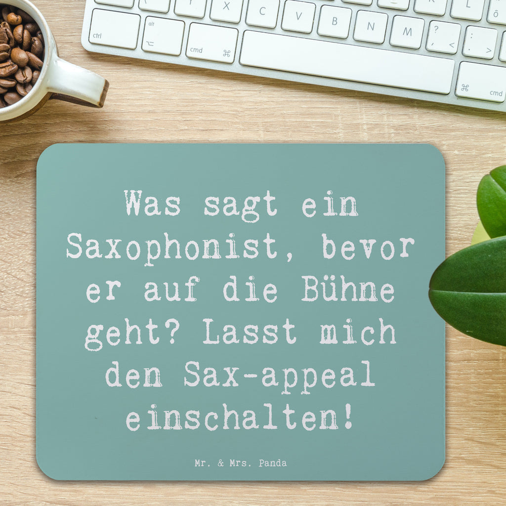 Mauspad Spruch Magischer Saxophon-Charme Mousepad, Computer zubehör, Büroausstattung, PC Zubehör, Arbeitszimmer, Mauspad, Einzigartiges Mauspad, Designer Mauspad, Mausunterlage, Mauspad Büro, Instrumente, Geschenke Musiker, Musikliebhaber