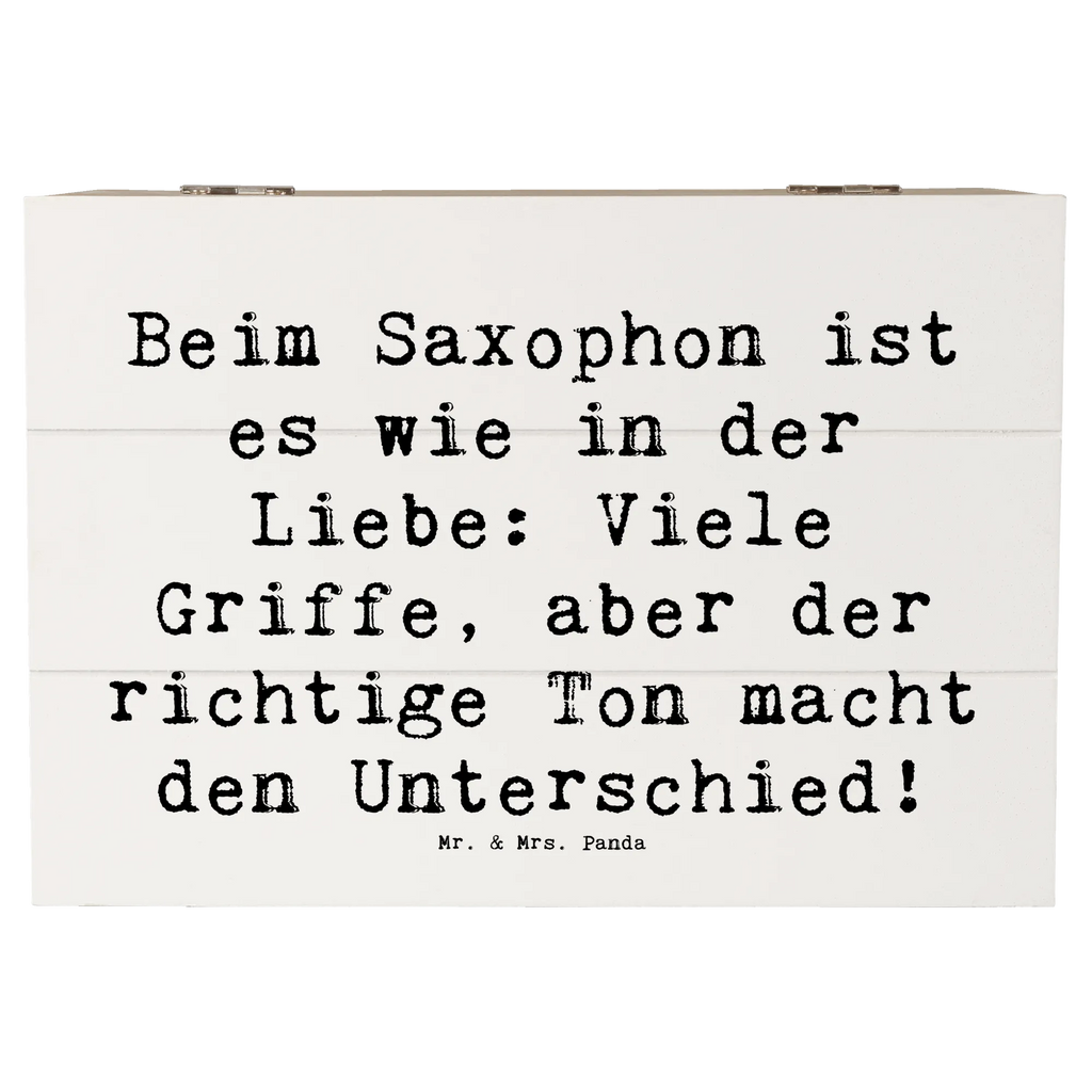 Holzkiste Spruch Saxophon Liebe Holzkiste, Kiste, Schatzkiste, Truhe, Schatulle, XXL, Erinnerungsbox, Erinnerungskiste, Dekokiste, Aufbewahrungsbox, Geschenkbox, Geschenkdose, Instrumente, Geschenke Musiker, Musikliebhaber