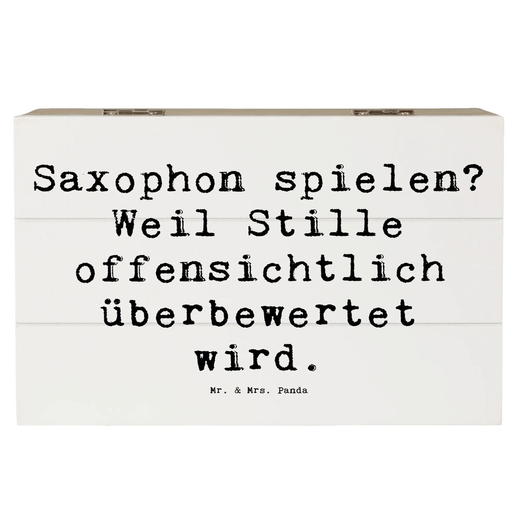 Holzkiste Spruch Saxophon Leidenschaft Holzkiste, Kiste, Schatzkiste, Truhe, Schatulle, XXL, Erinnerungsbox, Erinnerungskiste, Dekokiste, Aufbewahrungsbox, Geschenkbox, Geschenkdose, Instrumente, Geschenke Musiker, Musikliebhaber