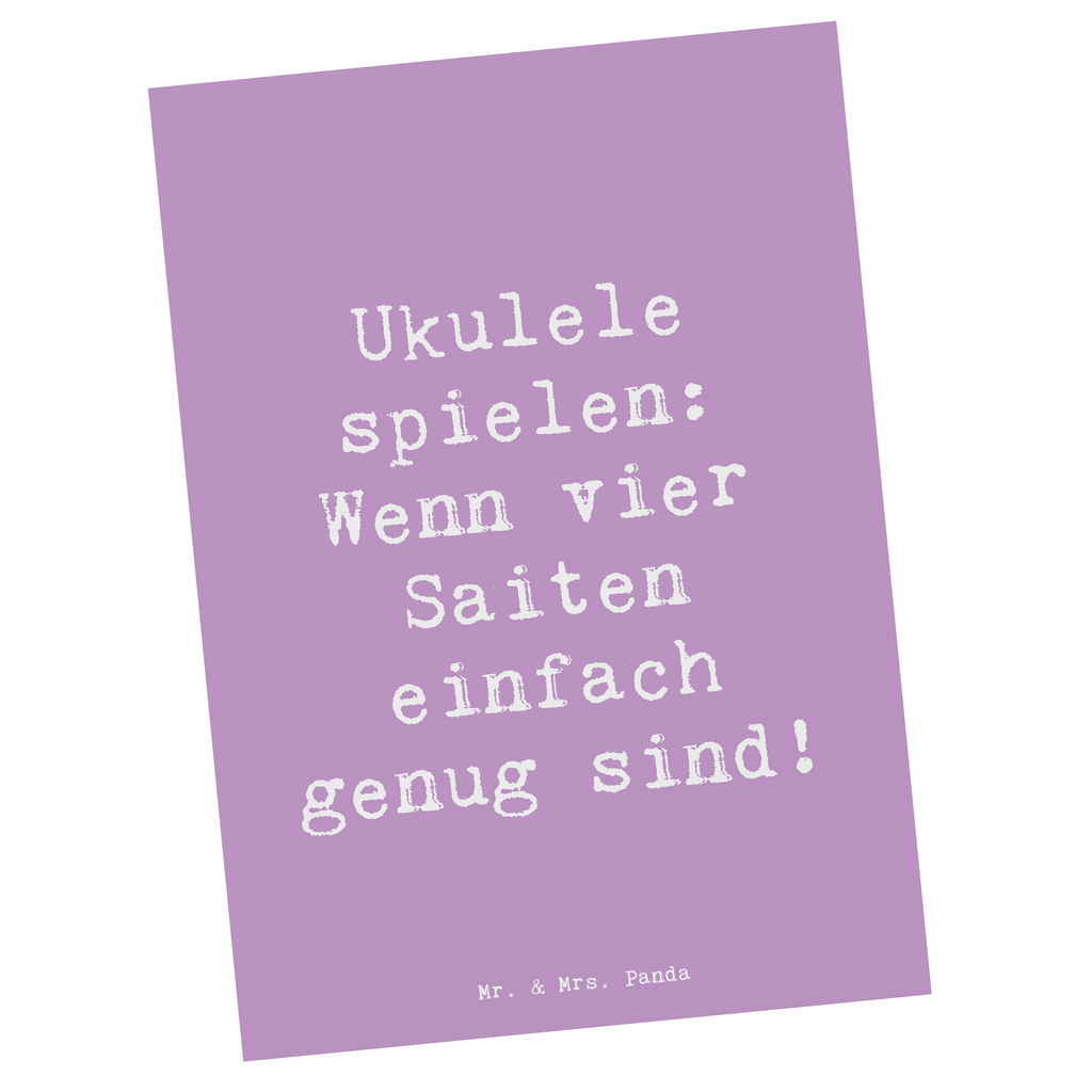 Postkarte Spruch Ukulele Freude Postkarte, Karte, Geschenkkarte, Grußkarte, Einladung, Ansichtskarte, Geburtstagskarte, Einladungskarte, Dankeskarte, Ansichtskarten, Einladung Geburtstag, Einladungskarten Geburtstag, Instrumente, Geschenke Musiker, Musikliebhaber