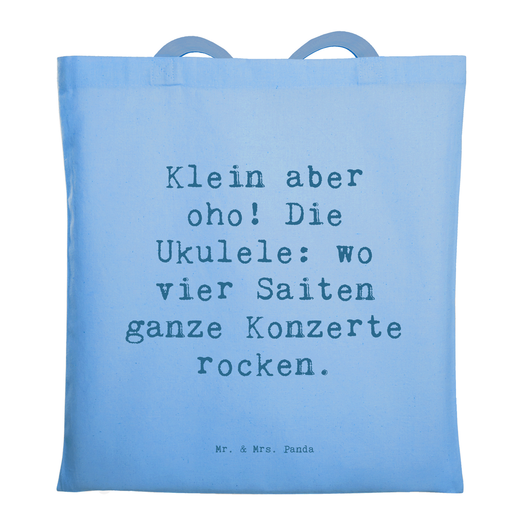 Tragetasche Spruch Ukulele Magie Beuteltasche, Beutel, Einkaufstasche, Jutebeutel, Stoffbeutel, Tasche, Shopper, Umhängetasche, Strandtasche, Schultertasche, Stofftasche, Tragetasche, Badetasche, Jutetasche, Einkaufstüte, Laptoptasche, Instrumente, Geschenke Musiker, Musikliebhaber