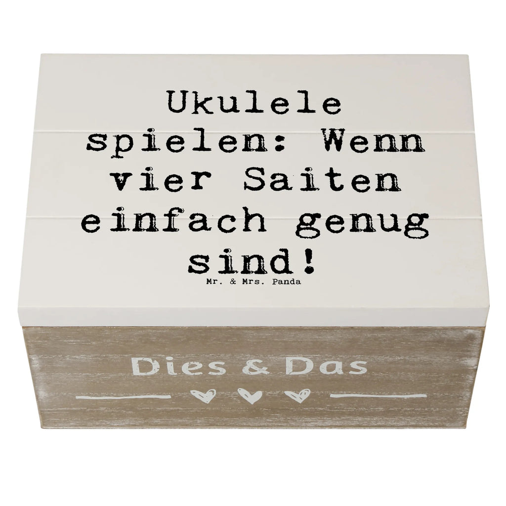 Holzkiste Spruch Ukulele Freude Holzkiste, Kiste, Schatzkiste, Truhe, Schatulle, XXL, Erinnerungsbox, Erinnerungskiste, Dekokiste, Aufbewahrungsbox, Geschenkbox, Geschenkdose, Instrumente, Geschenke Musiker, Musikliebhaber