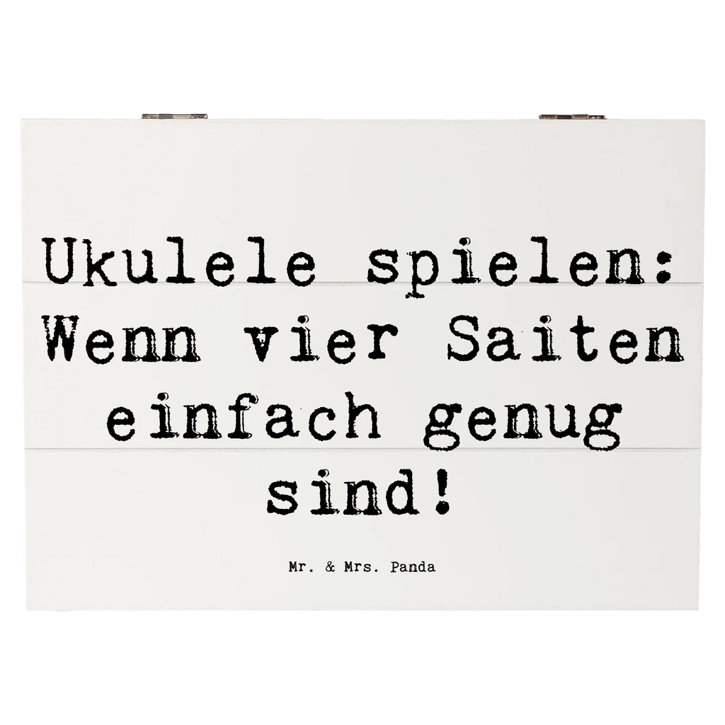 Holzkiste Spruch Ukulele Freude Holzkiste, Kiste, Schatzkiste, Truhe, Schatulle, XXL, Erinnerungsbox, Erinnerungskiste, Dekokiste, Aufbewahrungsbox, Geschenkbox, Geschenkdose, Instrumente, Geschenke Musiker, Musikliebhaber