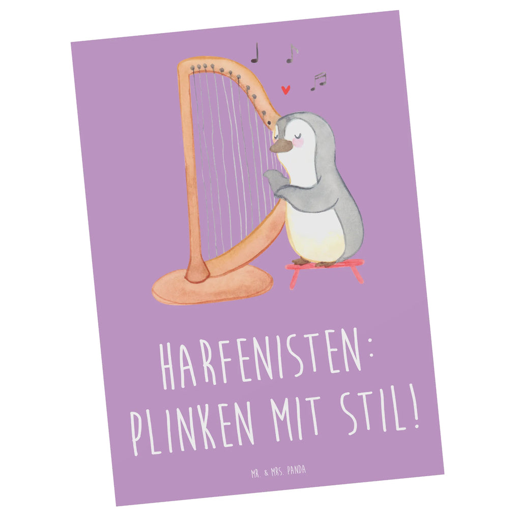 Postkarte Harfe mit Stil Postkarte, Karte, Geschenkkarte, Grußkarte, Einladung, Ansichtskarte, Geburtstagskarte, Einladungskarte, Dankeskarte, Ansichtskarten, Einladung Geburtstag, Einladungskarten Geburtstag, Instrumente, Geschenke Musiker, Musikliebhaber