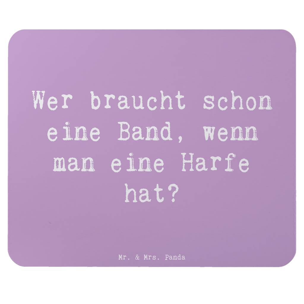 Mauspad Spruch Wer braucht schon eine Band, wenn man eine Harfe hat? Mousepad, Computer zubehör, Büroausstattung, PC Zubehör, Arbeitszimmer, Mauspad, Einzigartiges Mauspad, Designer Mauspad, Mausunterlage, Mauspad Büro, Instrumente, Geschenke Musiker, Musikliebhaber