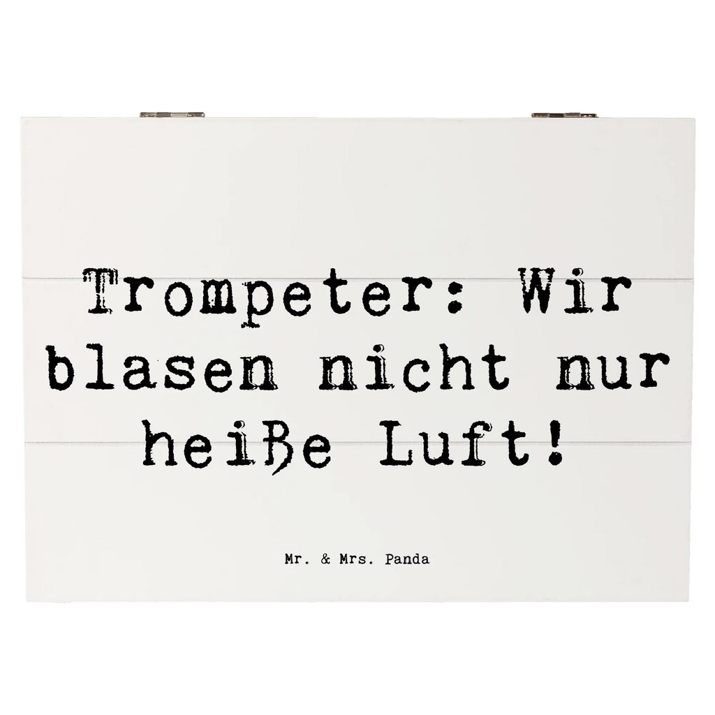 Holzkiste Spruch Trompete Kunst Holzkiste, Kiste, Schatzkiste, Truhe, Schatulle, XXL, Erinnerungsbox, Erinnerungskiste, Dekokiste, Aufbewahrungsbox, Geschenkbox, Geschenkdose, Instrumente, Geschenke Musiker, Musikliebhaber