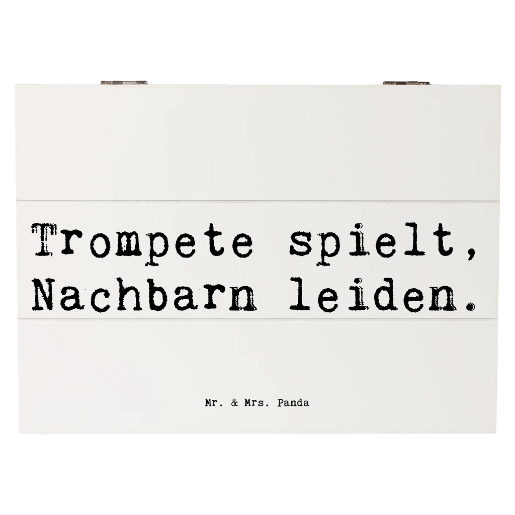 Holzkiste Spruch Trompete Freude Holzkiste, Kiste, Schatzkiste, Truhe, Schatulle, XXL, Erinnerungsbox, Erinnerungskiste, Dekokiste, Aufbewahrungsbox, Geschenkbox, Geschenkdose, Instrumente, Geschenke Musiker, Musikliebhaber