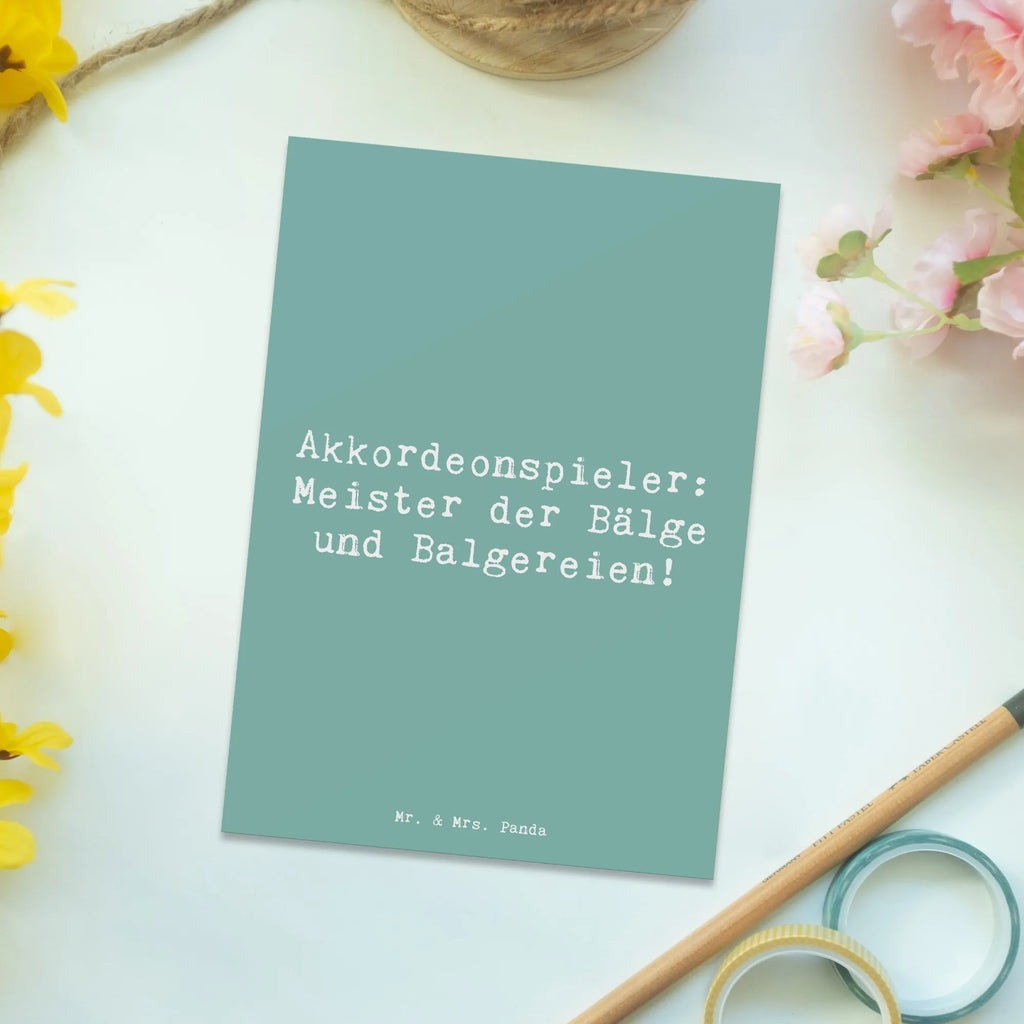 Postkarte Spruch Akkordeonmeister Postkarte, Karte, Geschenkkarte, Grußkarte, Einladung, Ansichtskarte, Geburtstagskarte, Einladungskarte, Dankeskarte, Ansichtskarten, Einladung Geburtstag, Einladungskarten Geburtstag, Instrumente, Geschenke Musiker, Musikliebhaber