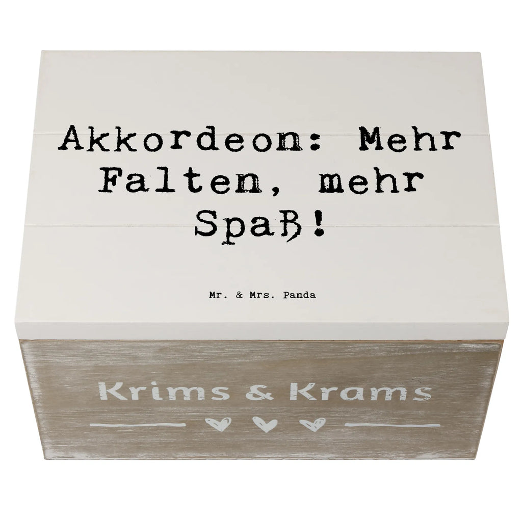 Holzkiste Spruch Akkordeon Spaß Holzkiste, Kiste, Schatzkiste, Truhe, Schatulle, XXL, Erinnerungsbox, Erinnerungskiste, Dekokiste, Aufbewahrungsbox, Geschenkbox, Geschenkdose, Instrumente, Geschenke Musiker, Musikliebhaber