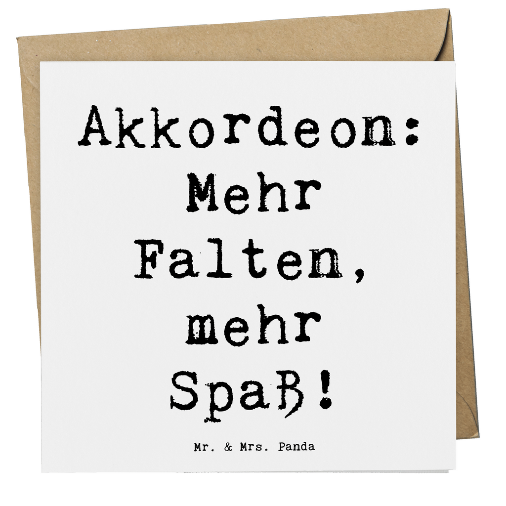 Deluxe Karte Spruch Akkordeon Spaß Karte, Grußkarte, Klappkarte, Einladungskarte, Glückwunschkarte, Hochzeitskarte, Geburtstagskarte, Hochwertige Grußkarte, Hochwertige Klappkarte, Instrumente, Geschenke Musiker, Musikliebhaber