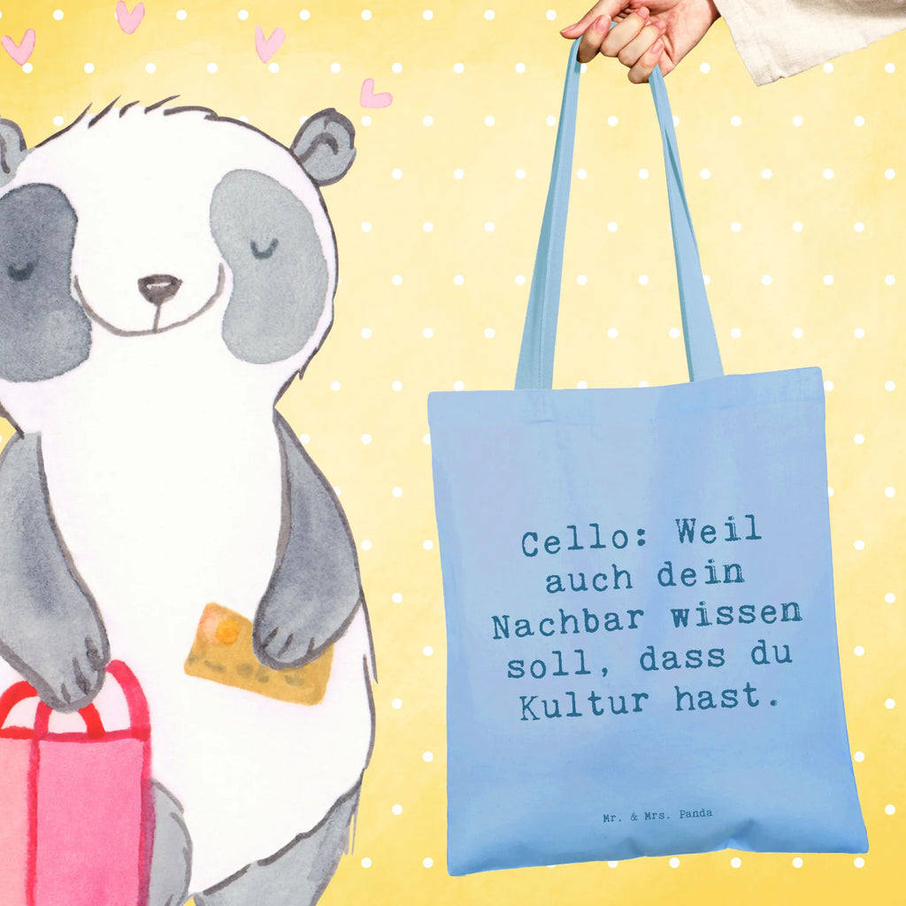 Tragetasche Kultur durch Cello Spruch Beuteltasche, Beutel, Einkaufstasche, Jutebeutel, Stoffbeutel, Tasche, Shopper, Umhängetasche, Strandtasche, Schultertasche, Stofftasche, Tragetasche, Badetasche, Jutetasche, Einkaufstüte, Laptoptasche, Instrumente, Geschenke Musiker, Musikliebhaber