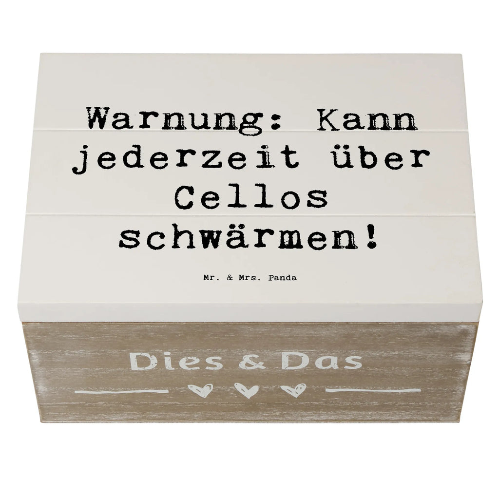 Holzkiste Spruch Cello Schwärmerei Holzkiste, Kiste, Schatzkiste, Truhe, Schatulle, XXL, Erinnerungsbox, Erinnerungskiste, Dekokiste, Aufbewahrungsbox, Geschenkbox, Geschenkdose, Instrumente, Geschenke Musiker, Musikliebhaber