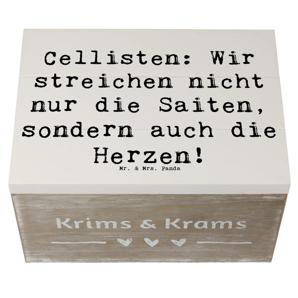 Holzkiste Spruch Cello Herz Holzkiste, Kiste, Schatzkiste, Truhe, Schatulle, XXL, Erinnerungsbox, Erinnerungskiste, Dekokiste, Aufbewahrungsbox, Geschenkbox, Geschenkdose, Instrumente, Geschenke Musiker, Musikliebhaber