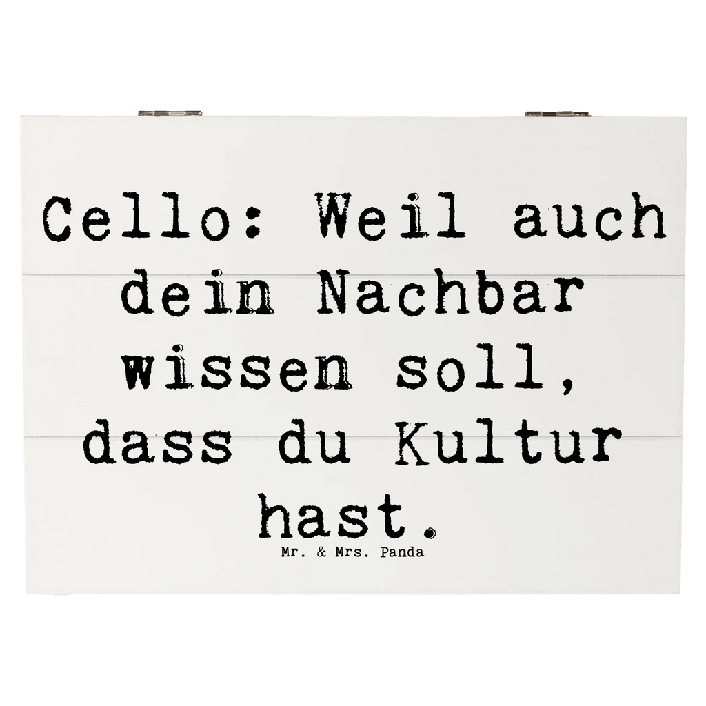 Holzkiste Spruch Cello Kultur Holzkiste, Kiste, Schatzkiste, Truhe, Schatulle, XXL, Erinnerungsbox, Erinnerungskiste, Dekokiste, Aufbewahrungsbox, Geschenkbox, Geschenkdose, Instrumente, Geschenke Musiker, Musikliebhaber