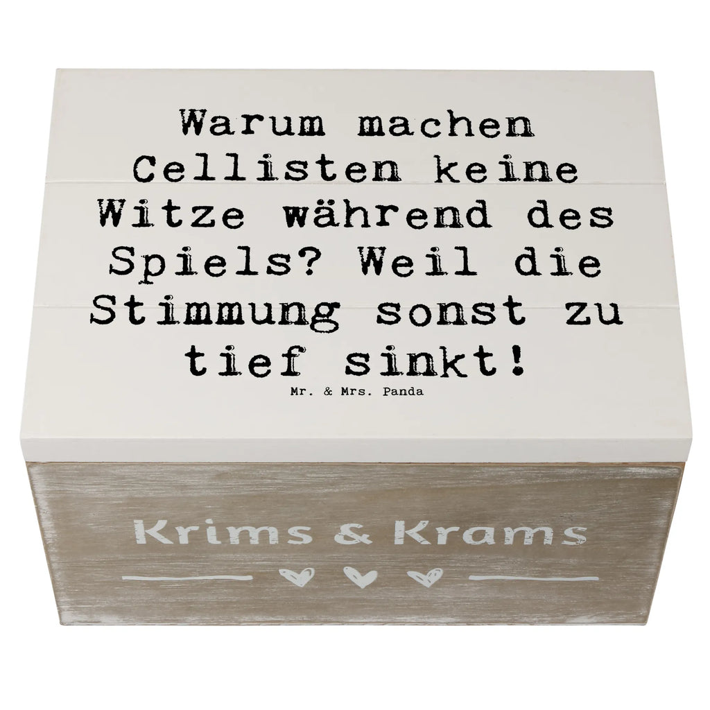 Holzkiste Spruch Cello Witz Verdorben Holzkiste, Kiste, Schatzkiste, Truhe, Schatulle, XXL, Erinnerungsbox, Erinnerungskiste, Dekokiste, Aufbewahrungsbox, Geschenkbox, Geschenkdose, Instrumente, Geschenke Musiker, Musikliebhaber