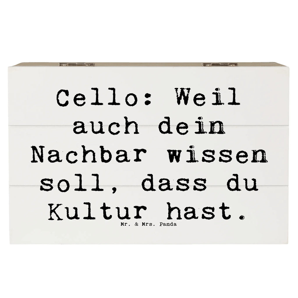 Holzkiste Spruch Cello Kultur Holzkiste, Kiste, Schatzkiste, Truhe, Schatulle, XXL, Erinnerungsbox, Erinnerungskiste, Dekokiste, Aufbewahrungsbox, Geschenkbox, Geschenkdose, Instrumente, Geschenke Musiker, Musikliebhaber