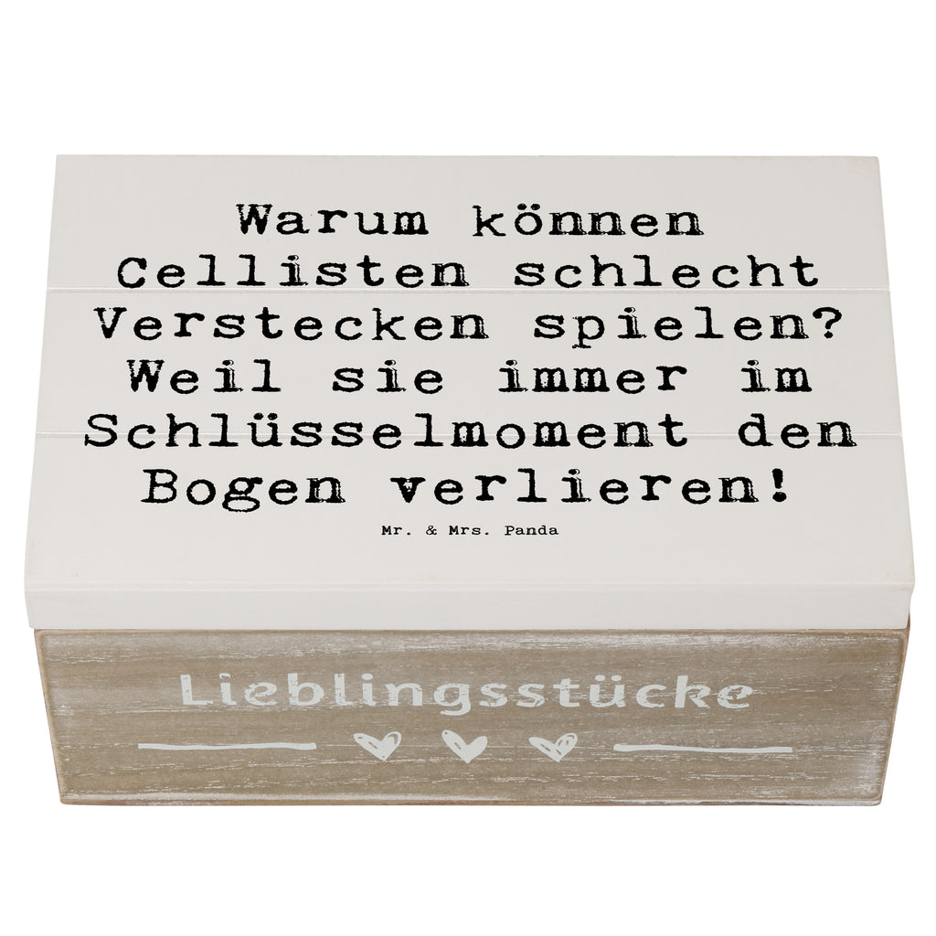 Holzkiste Spruch Cello Schlüsselmoment Holzkiste, Kiste, Schatzkiste, Truhe, Schatulle, XXL, Erinnerungsbox, Erinnerungskiste, Dekokiste, Aufbewahrungsbox, Geschenkbox, Geschenkdose, Instrumente, Geschenke Musiker, Musikliebhaber