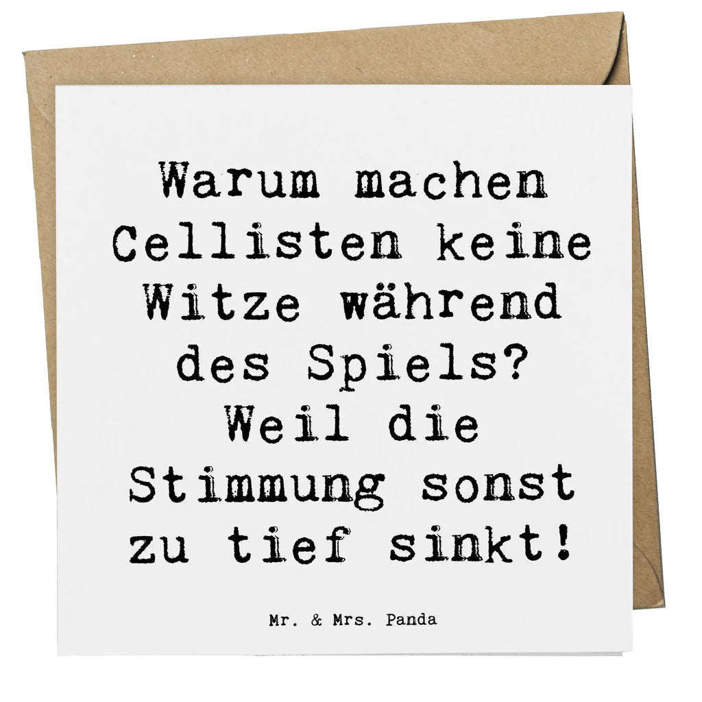 Deluxe Karte Spruch Cello Witz Verdorben Karte, Grußkarte, Klappkarte, Einladungskarte, Glückwunschkarte, Hochzeitskarte, Geburtstagskarte, Hochwertige Grußkarte, Hochwertige Klappkarte, Instrumente, Geschenke Musiker, Musikliebhaber