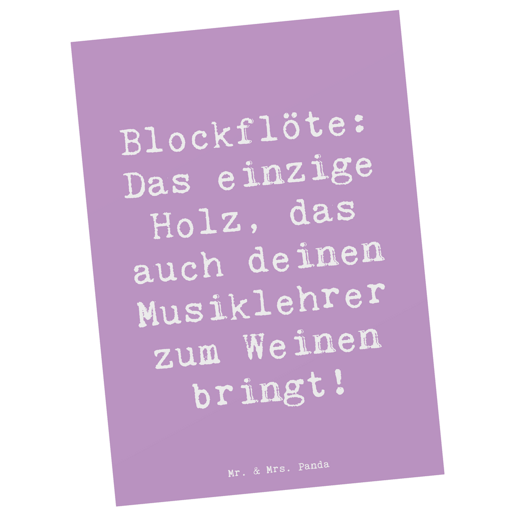 Postkarte Spruch Blockflöte Humor Postkarte, Karte, Geschenkkarte, Grußkarte, Einladung, Ansichtskarte, Geburtstagskarte, Einladungskarte, Dankeskarte, Ansichtskarten, Einladung Geburtstag, Einladungskarten Geburtstag, Instrumente, Geschenke Musiker, Musikliebhaber