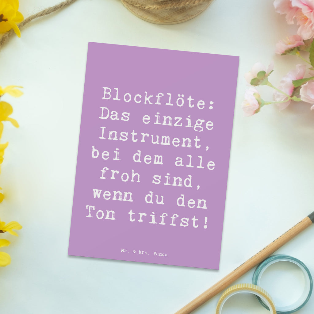 Postkarte Musikerwitz: Jubel über jeden richtigen Ton bei der Blockflöte Postkarte, Karte, Geschenkkarte, Grußkarte, Einladung, Ansichtskarte, Geburtstagskarte, Einladungskarte, Dankeskarte, Ansichtskarten, Einladung Geburtstag, Einladungskarten Geburtstag, Instrumente, Geschenke Musiker, Musikliebhaber