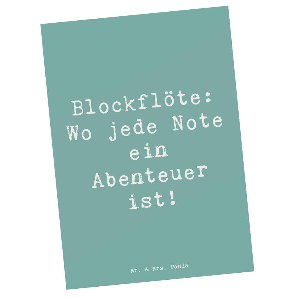 Postkarte Spruch Abenteuer Blockflöte Postkarte, Karte, Geschenkkarte, Grußkarte, Einladung, Ansichtskarte, Geburtstagskarte, Einladungskarte, Dankeskarte, Ansichtskarten, Einladung Geburtstag, Einladungskarten Geburtstag, Instrumente, Geschenke Musiker, Musikliebhaber