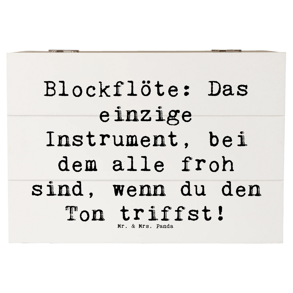 Holzkiste Spruch Blockflöte Freude Holzkiste, Kiste, Schatzkiste, Truhe, Schatulle, XXL, Erinnerungsbox, Erinnerungskiste, Dekokiste, Aufbewahrungsbox, Geschenkbox, Geschenkdose, Instrumente, Geschenke Musiker, Musikliebhaber